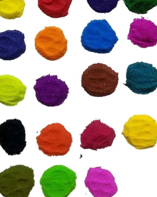 Sjeme Pack of 11 Rangoli Powder(Multicolor)