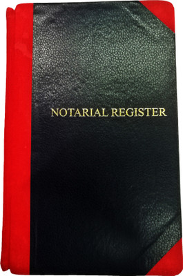 LRS Notary Register 0-Part Notary Record Register(100 Sets)