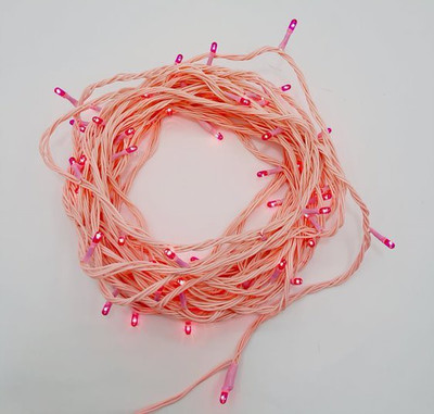 Prop It Up 68 LEDs 10.16 m Pink Steady String Rice Lights(Pack of 4)