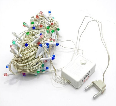 Prop It Up 100 LEDs 15.24 m Multicolor Color Changing String Rice Lights(Pack of 1)