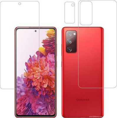 PONDRIK Front and Back Screen Guard for Samsung Galaxy S20 FE(Pack of 3)