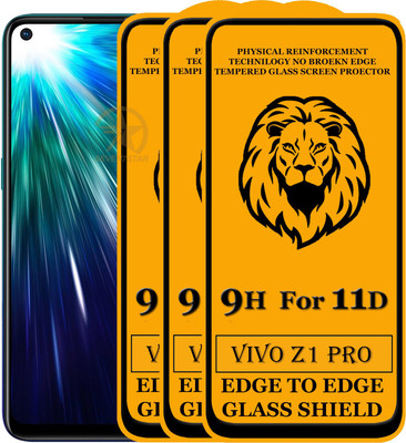 SEVEN7STAR Tempered Glass Guard for Vivo Z1 Pro(Pack of 3)