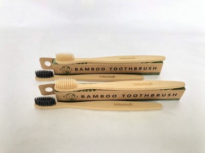 Better Tomorrow Co Bamboo Toothbrush - Pack of Four Soft Toothbrush(Pack of 4)