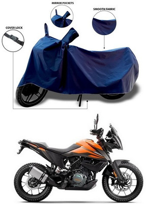 ANTHUB Waterproof Two Wheeler Cover for KTM(Duke 390, Blue)