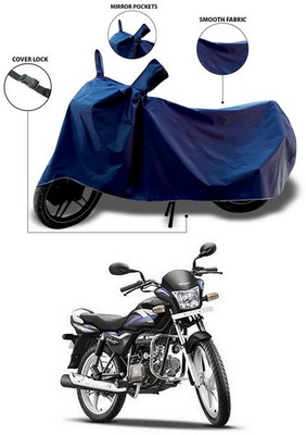 ANTHUB Waterproof Two Wheeler Cover for Hero(Splendor Pro, Blue)