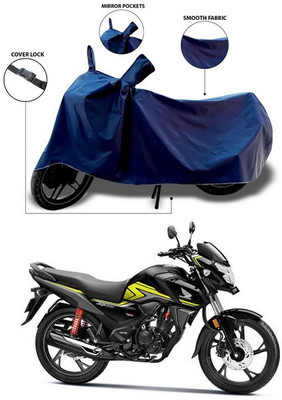 ANTHUB Waterproof Two Wheeler Cover for Honda(SP 125, Blue)