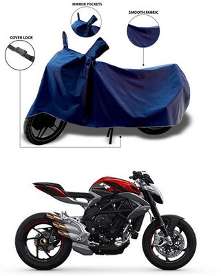 SEBONGO Waterproof Two Wheeler Cover for Universal For Bike(Blue)