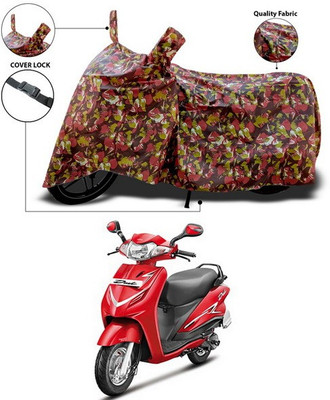 SEBONGOOO Waterproof Two Wheeler Cover for Hero(Duet, Multicolor)