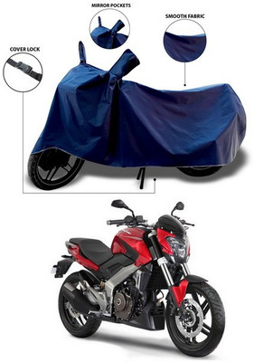 ANTHUB Waterproof Two Wheeler Cover for Bajaj(Pulsar, Blue)
