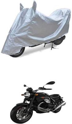 Z Tech Two Wheeler Cover for Universal For Bike(Silver)