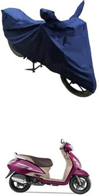 Z Tech Two Wheeler Cover for TVS(Jupiter, Blue)