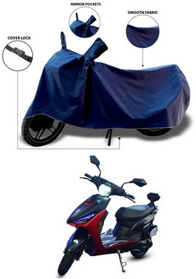 SEBONGO Waterproof Two Wheeler Cover for Avon(Blue)