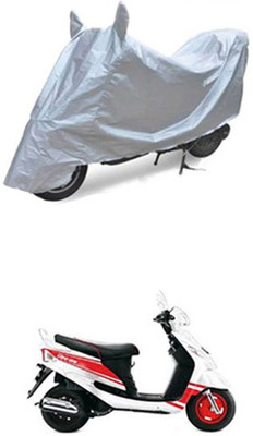 Z Tech Two Wheeler Cover for Mahindra(Silver)