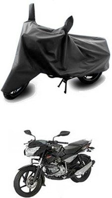 Z Tech Two Wheeler Cover for Bajaj(Pulsar 135 LS DTS-i, Grey)