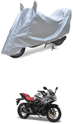 Z Tech Two Wheeler Cover for Suzuki(Silver)