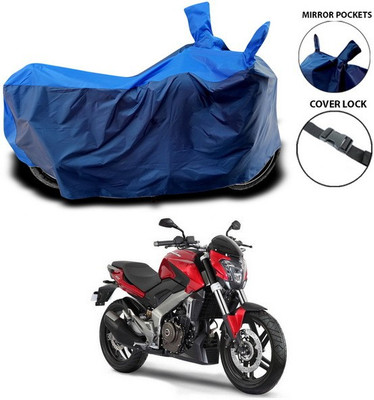 ANTHUB Waterproof Two Wheeler Cover for Bajaj(Pulsar, Blue)