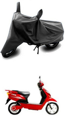 Z Tech Two Wheeler Cover for Lohia(Grey)