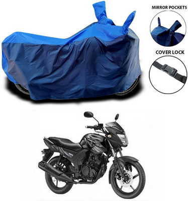 SEBONGO Waterproof Two Wheeler Cover for Yamaha(SZ-RR, Blue)