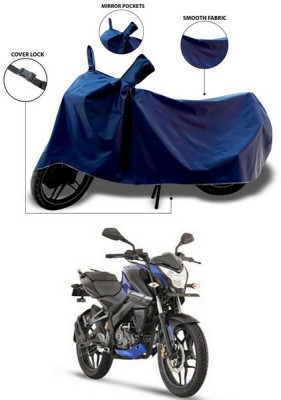 ANTHUB Waterproof Two Wheeler Cover for Bajaj(Pulsar 125, Blue)