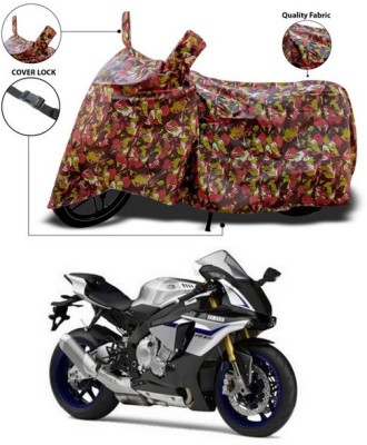 SEBONGO Waterproof Two Wheeler Cover for Yamaha(YZF R1M, Multicolor)