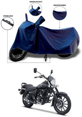 ANTHUB Waterproof Two Wheeler Cover for Bajaj(Avenger 160 Street, Blue)