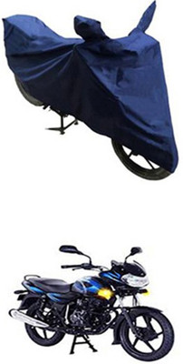 Z Tech Two Wheeler Cover for Bajaj(Discover 125 DTS-i, Blue)