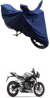 Z Tech Two Wheeler Cover for Triumph(Blue)