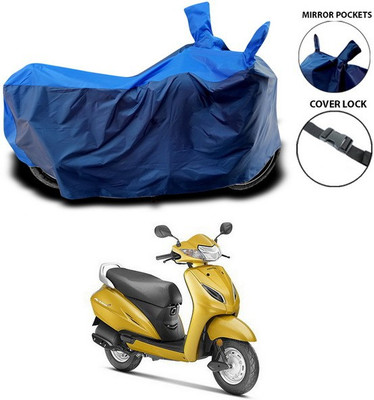 ANTHUB Waterproof Two Wheeler Cover for Honda(Activa 5G, Blue)