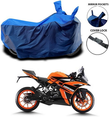 SEBONGO Waterproof Two Wheeler Cover for KTM(Blue)