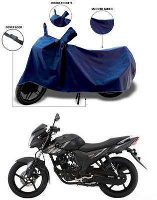 ANTHUB Waterproof Two Wheeler Cover for Yamaha(SZ-RR, Blue)