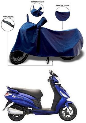 ANTHUB Waterproof Two Wheeler Cover for Hero(Maestro Edge, Blue)