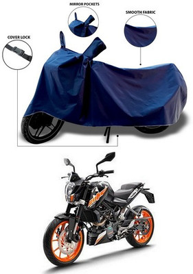 ANTHUB Waterproof Two Wheeler Cover for KTM(Duke 200, Blue)