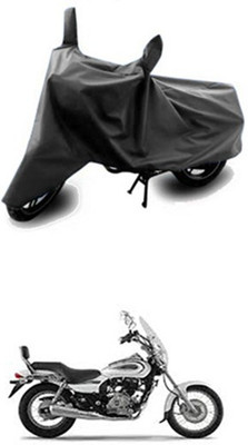 YOGE Two Wheeler Cover for Bajaj(Grey)