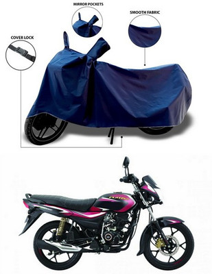 AUTOCAD Waterproof Two Wheeler Cover for Bajaj(Platina 110 H-Gear, Blue)