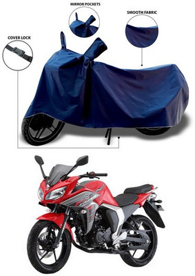 ANTHUB Waterproof Two Wheeler Cover for Yamaha(Fazer, Blue)