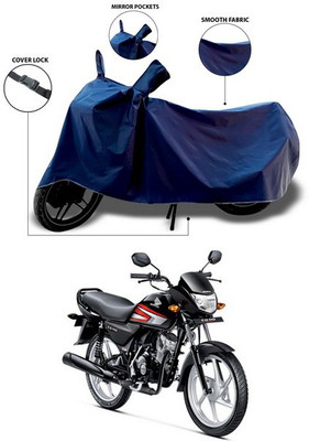ANTHUB Waterproof Two Wheeler Cover for Honda(CD 110 Dream, Blue)