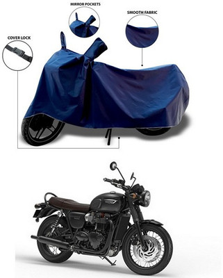 ANTHUB Waterproof Two Wheeler Cover for Triumph(Blue)