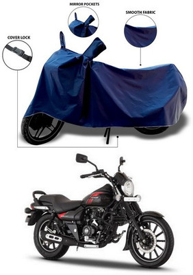 ANTHUB Waterproof Two Wheeler Cover for Bajaj(Avenger 220 Street, Blue)