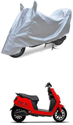 Z Tech Two Wheeler Cover for Universal For Bike(Silver)