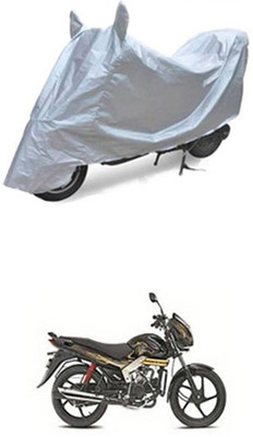 Z Tech Two Wheeler Cover for Mahindra(Silver)