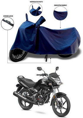 ANTHUB Waterproof Two Wheeler Cover for Honda(CB Unicorn 150, Blue)