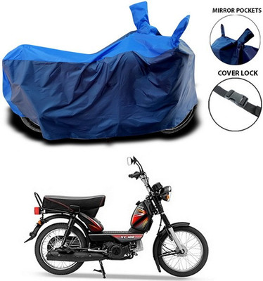 ANTHUB Waterproof Two Wheeler Cover for TVS(XL 100, Blue)