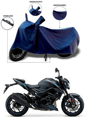 ANTHUB Waterproof Two Wheeler Cover for Suzuki(GSX-S750, Blue)