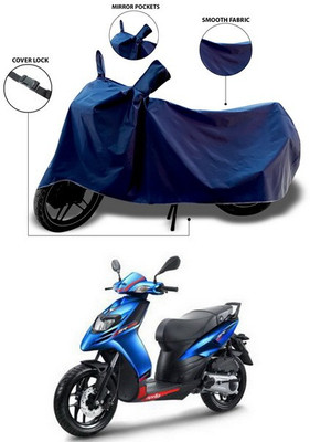 SEBONGO Waterproof Two Wheeler Cover for Aprilia(SR 125, Blue)