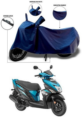ANTHUB Waterproof Two Wheeler Cover for Yamaha(Cygnus Ray ZR, Blue)