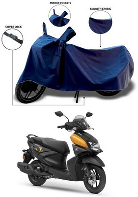 ANTHUB Waterproof Two Wheeler Cover for Yamaha(Ray ZR, Blue)