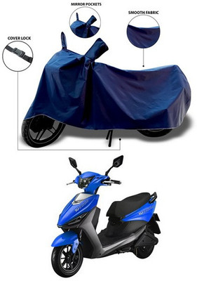ANTHUB Waterproof Two Wheeler Cover for Indus(Yo, Blue)