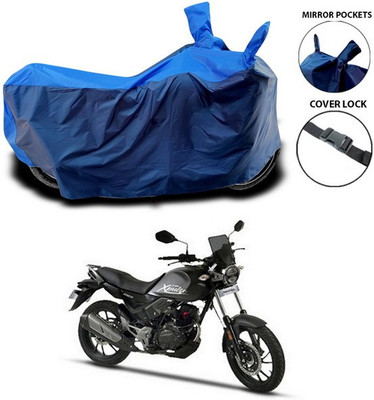 SEBONGO Waterproof Two Wheeler Cover for Hero(Xpulse 200T, Blue)