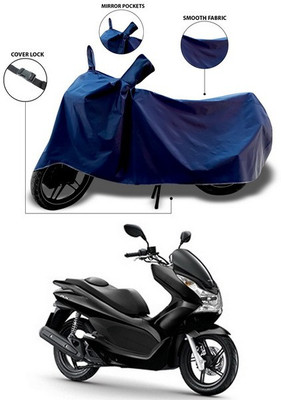 ANTHUB Waterproof Two Wheeler Cover for Honda(Blue)