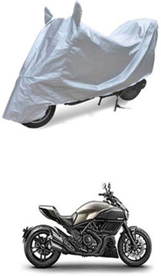 Z Tech Two Wheeler Cover for Ducati(Silver)